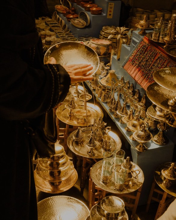 Copper work in the Medina