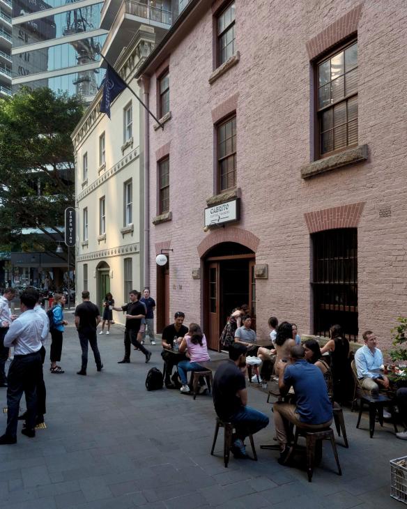 Bulletin Place in Sydney