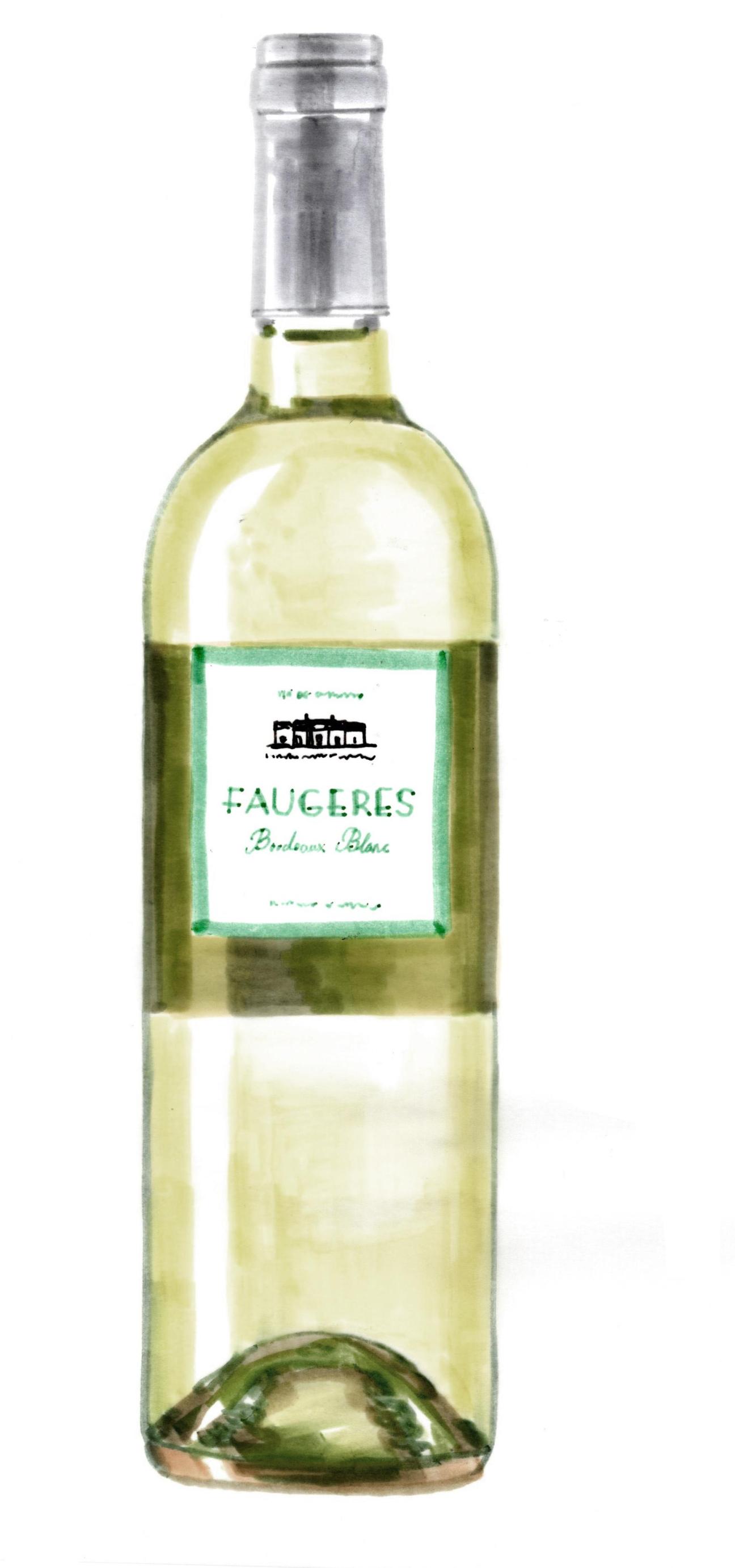 Bordeaux Blanc, Château Faugères, Bordeaux wine