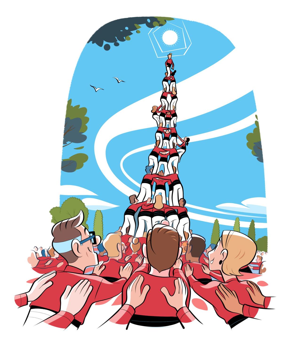 teamwork illustration