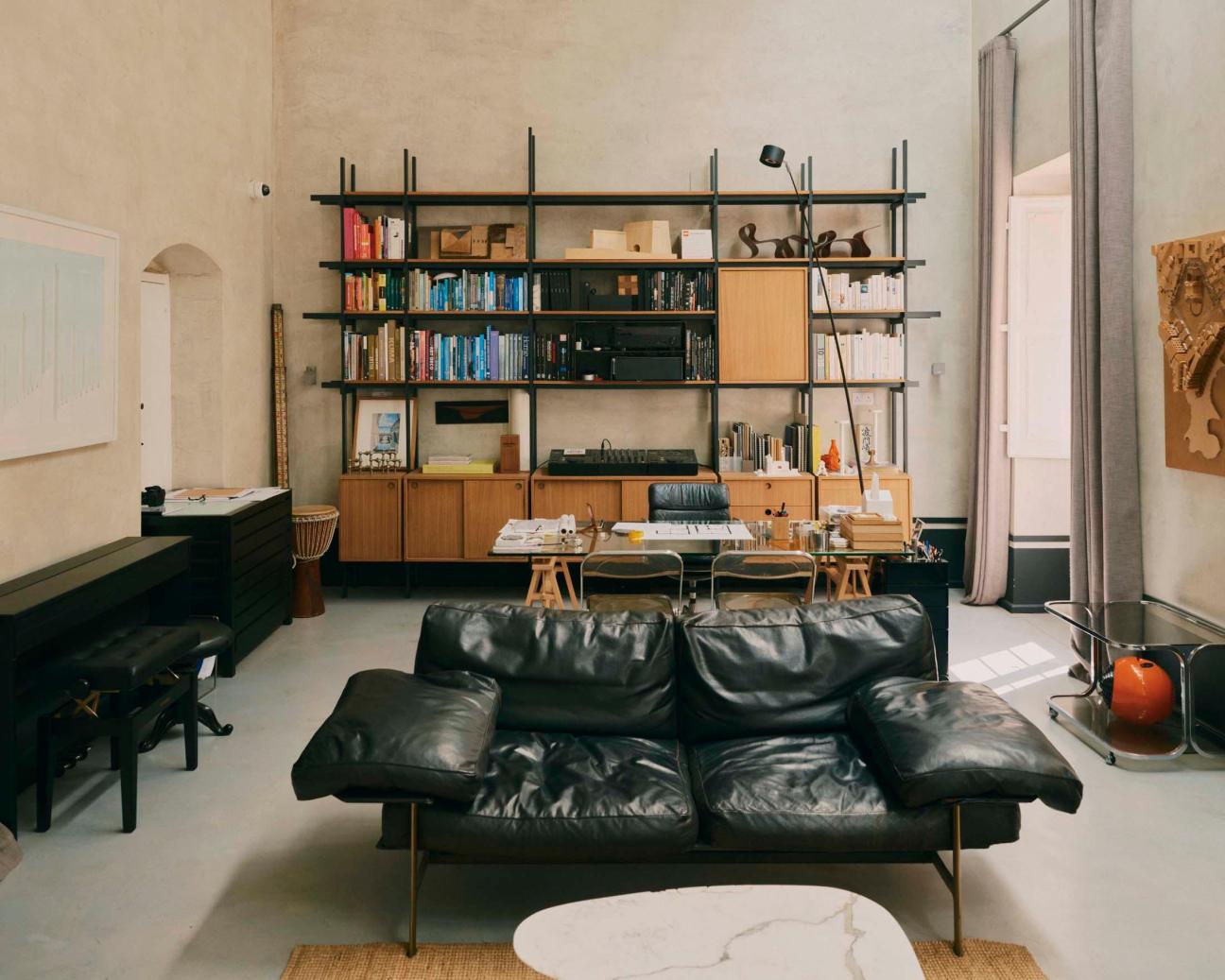 living and working space in Casa Bottega, Valletta