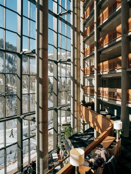 Atrium of the Cliff Lodge