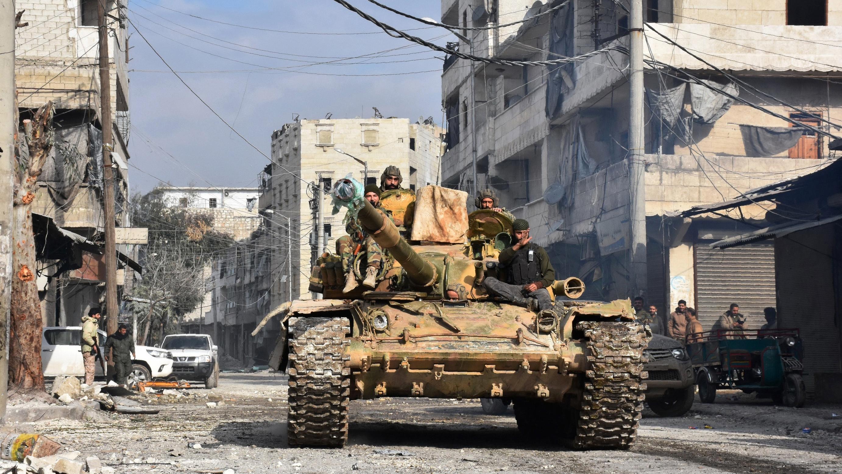 The fall of Aleppo