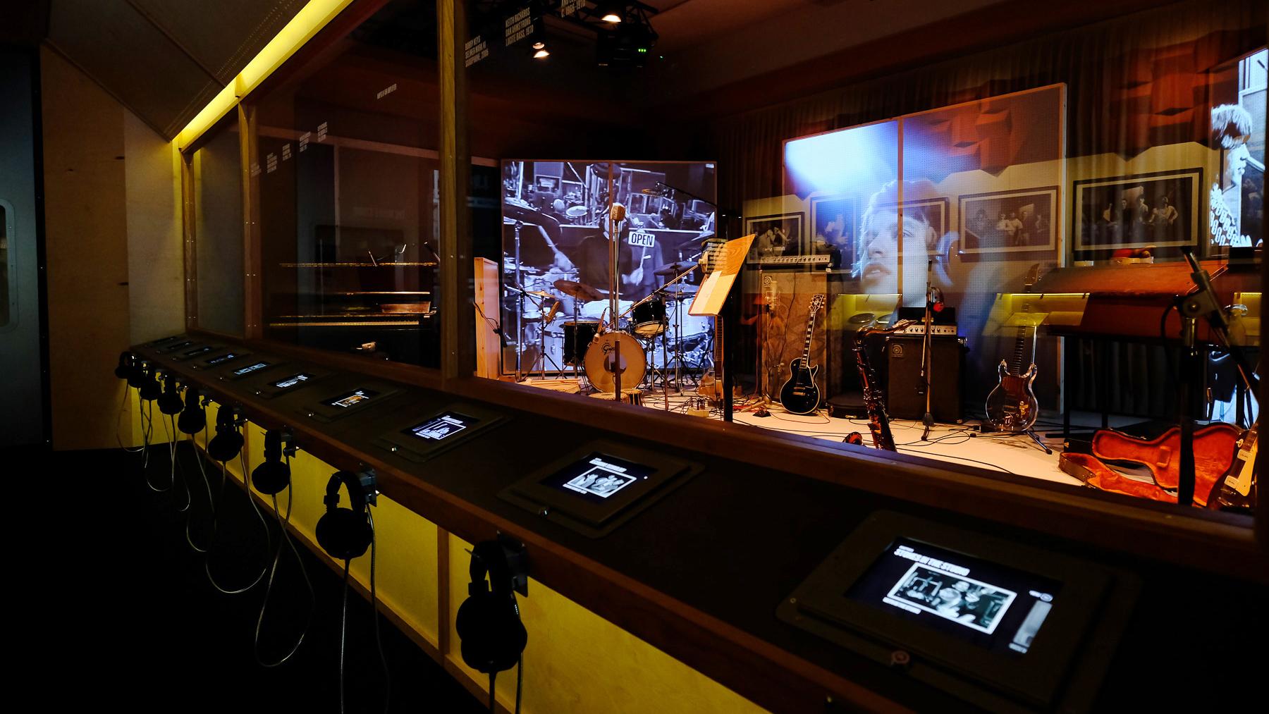 How do you turn a band into an exhibition?