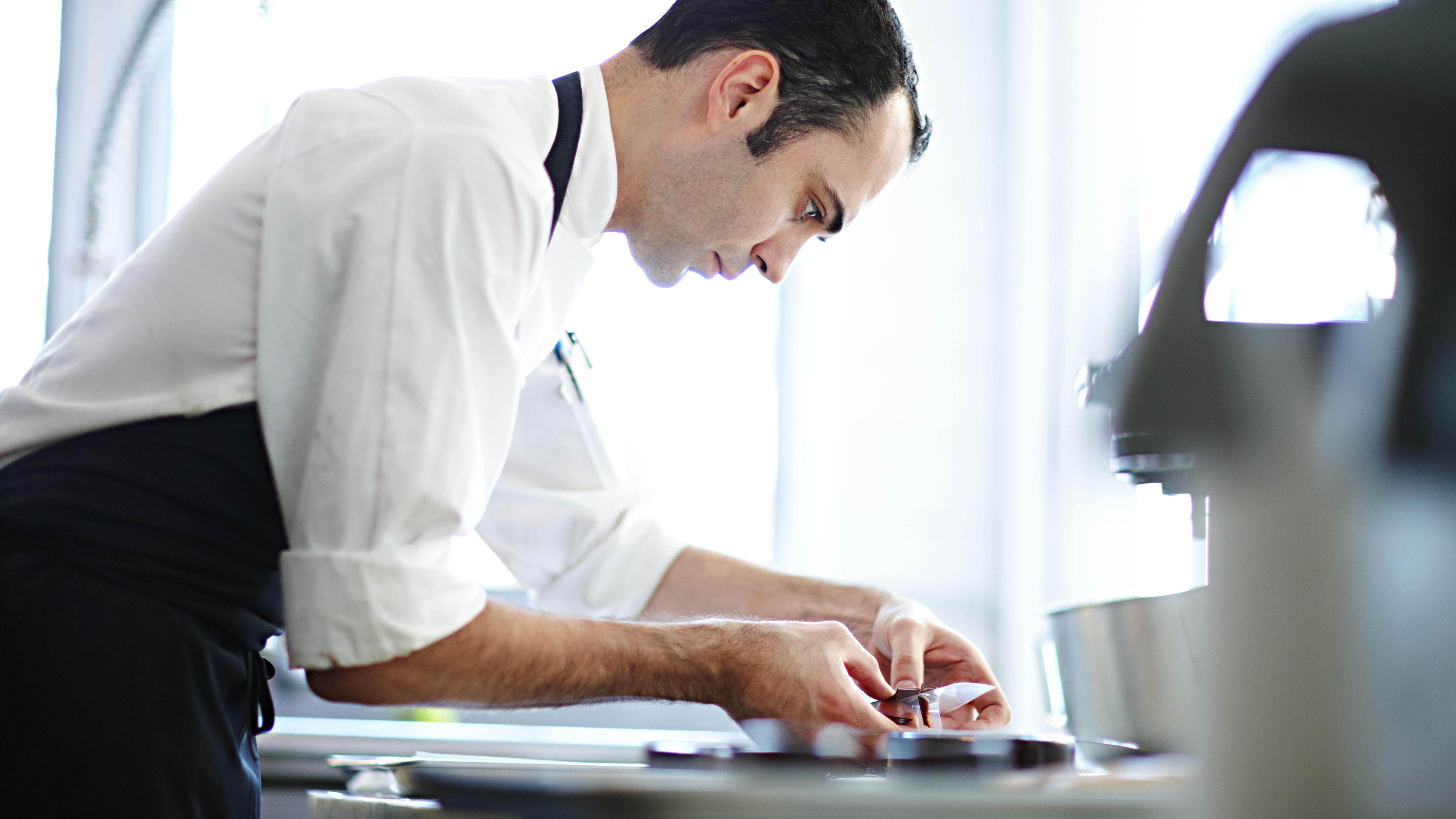 The pastry master