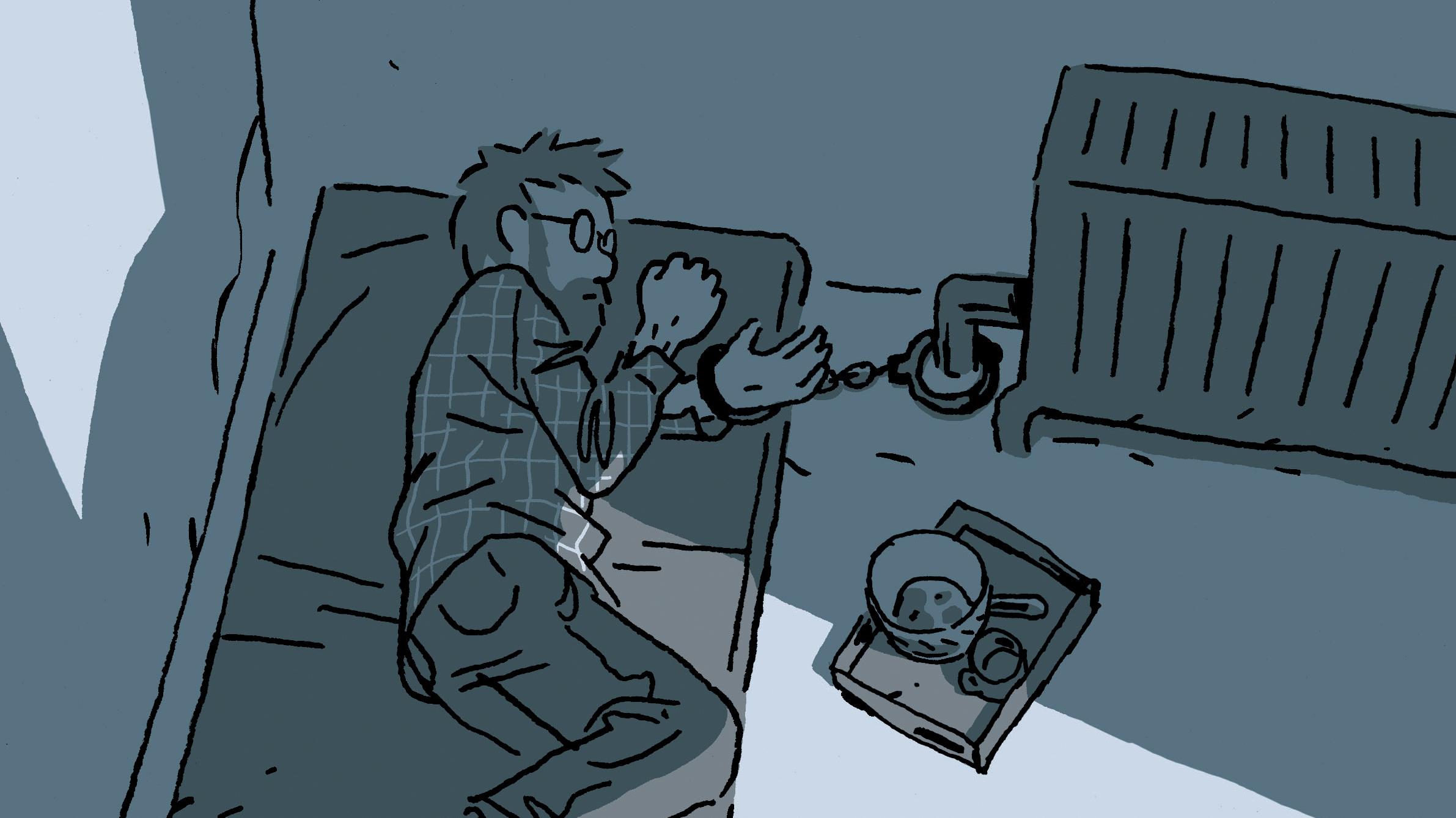 Terry Stiastny, Guy Delisle and Jules Evans