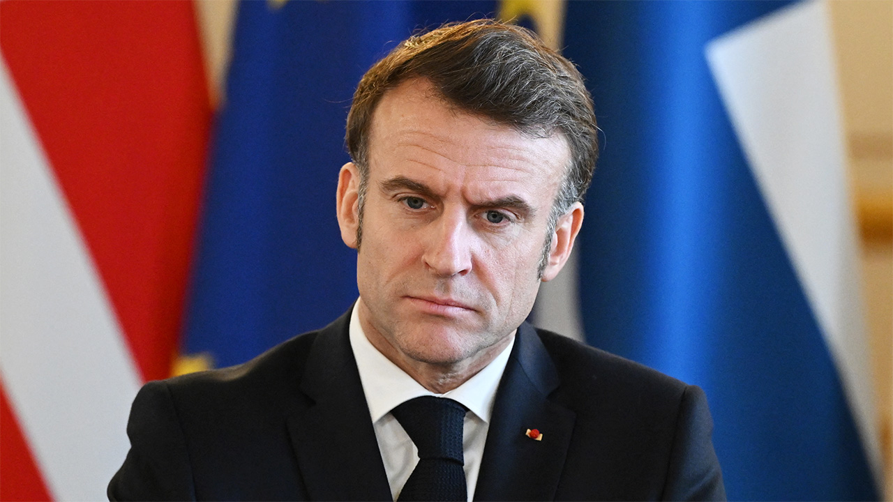 President of France, Emanuel Macron.