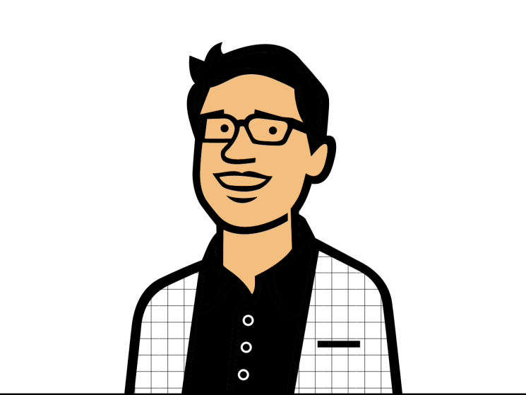 Joseph Koh illustrated headshot