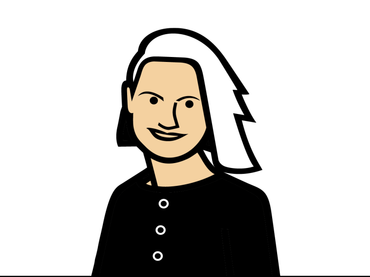 Mary Holland illustrated headshot