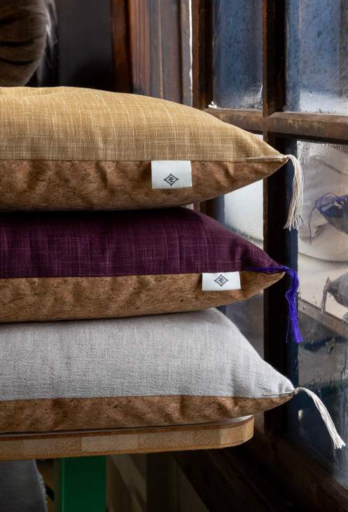 An array of pillows finished.