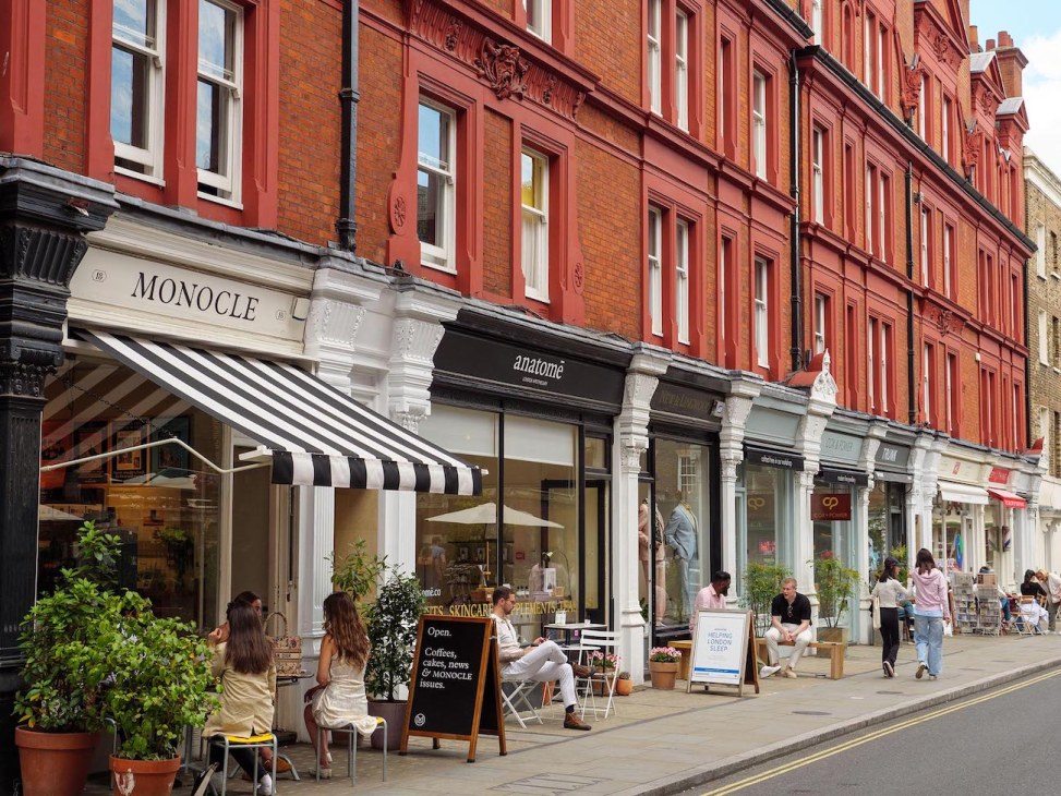 Chiltern High St in Marylebone London