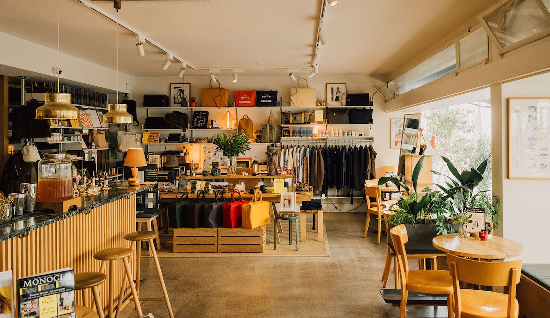 Monocle shop and cafe in Zurich