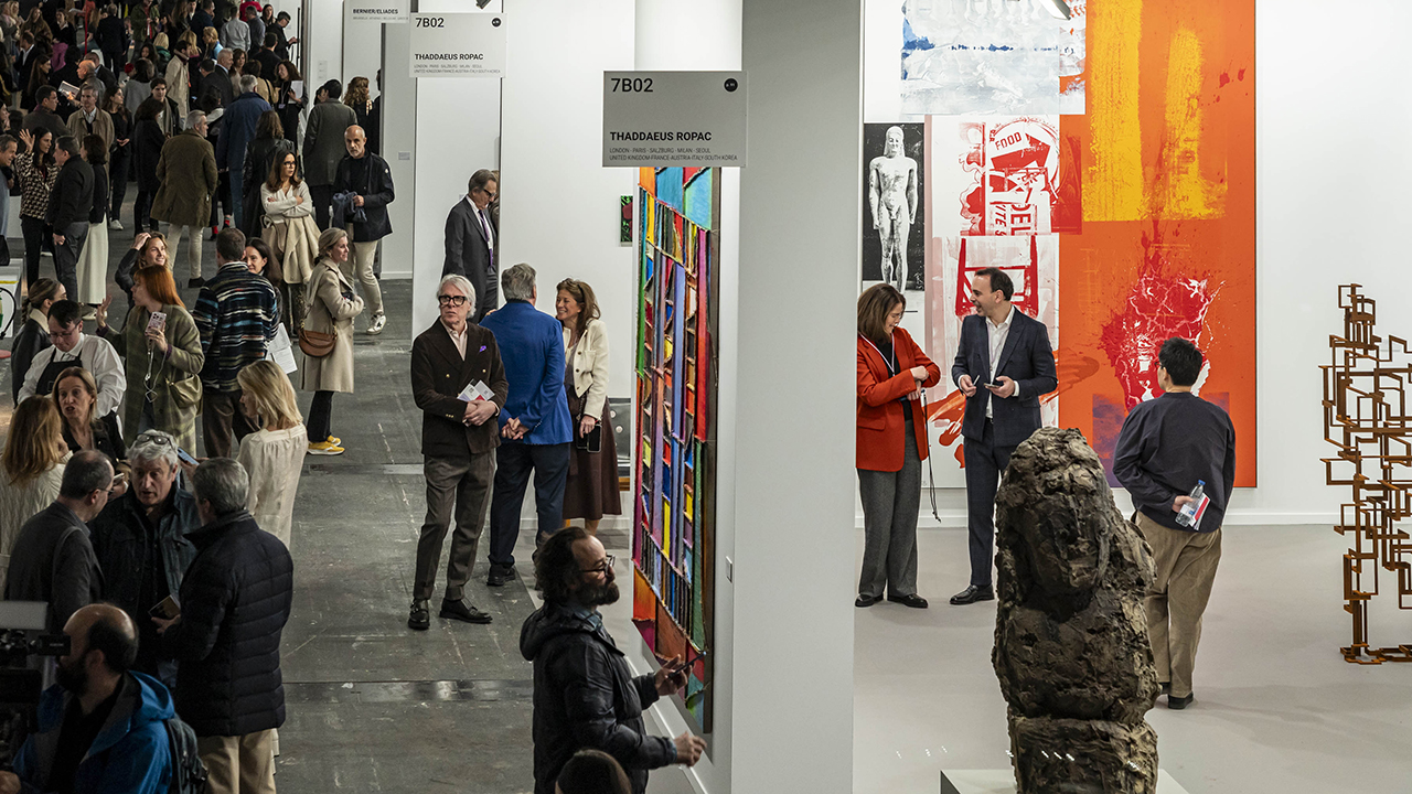 A shot from the Arco Madrid art fair in 2025.