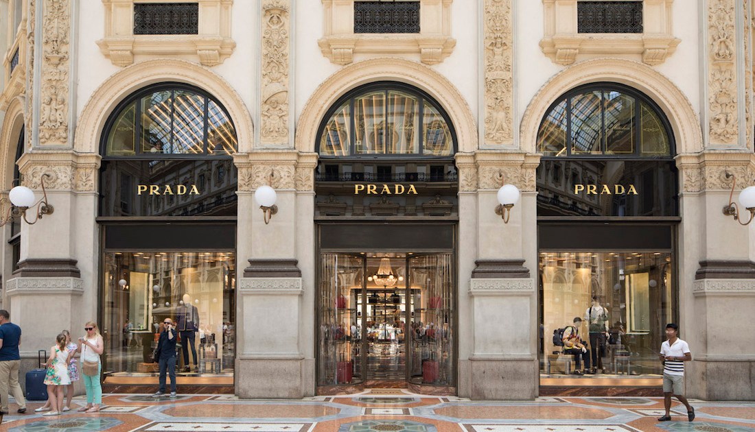 Prada flagship store Milan