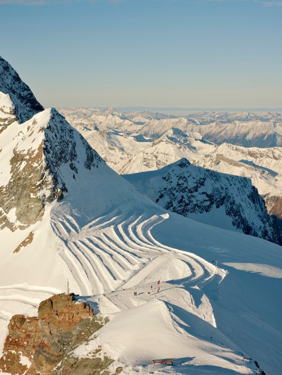 A mountain in the Jungfrau region.
