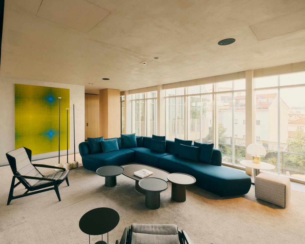 Every floor is designed like an apartment