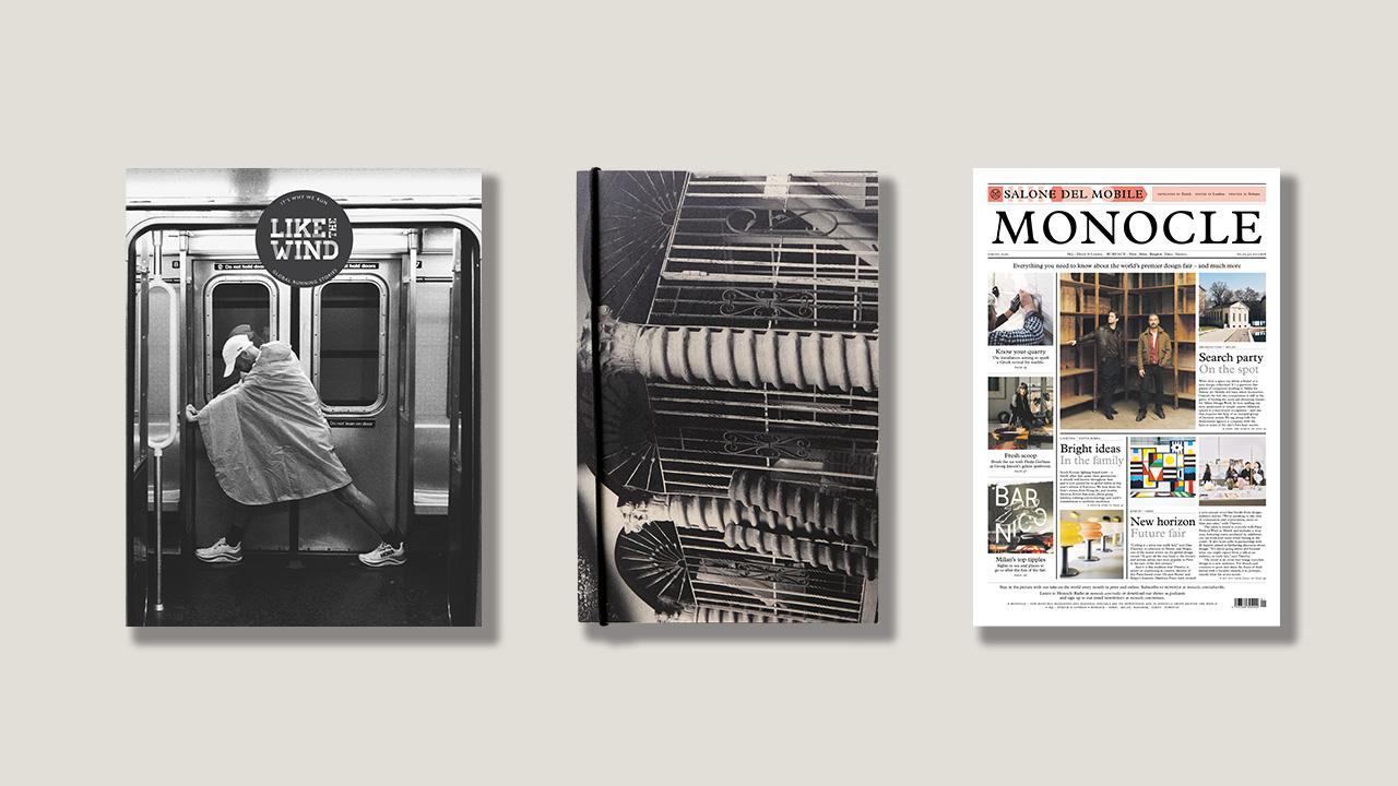 Bianca Saunders’s new zine, ‘Like The Wind’ and Monocle’s Salone del Mobile newspaper