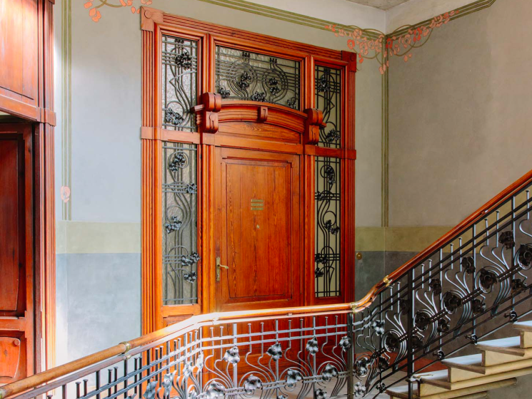 ‘Colpo di frusta’ work at Casa Guazzoni.