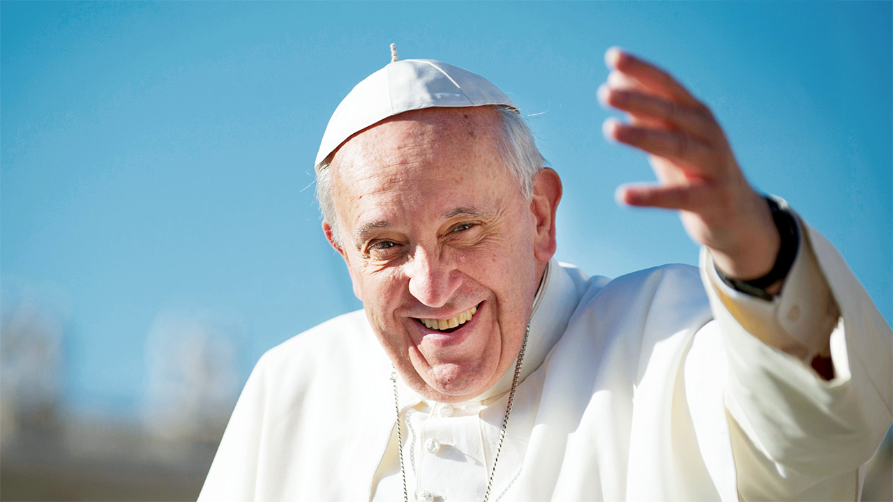 The Pope’s funeral begins