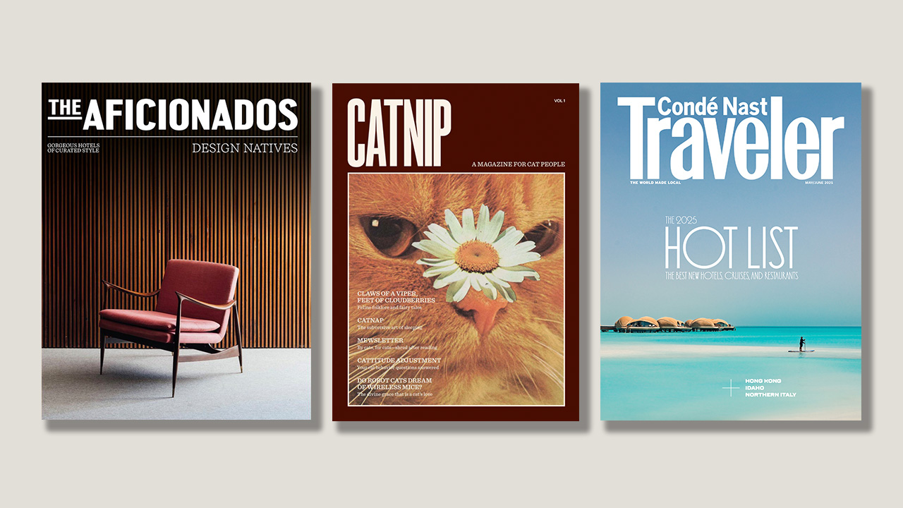  ‘The Aficionados’, ‘Catnip’, ‘Condé Nast Traveler’ and Najwa Shihab