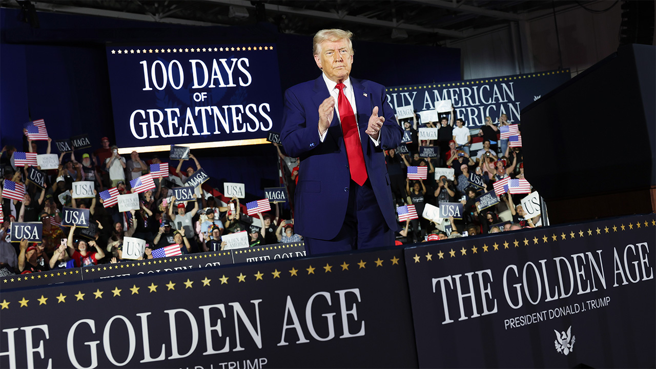 The most extraordinary first 100 days of any US presidency? 