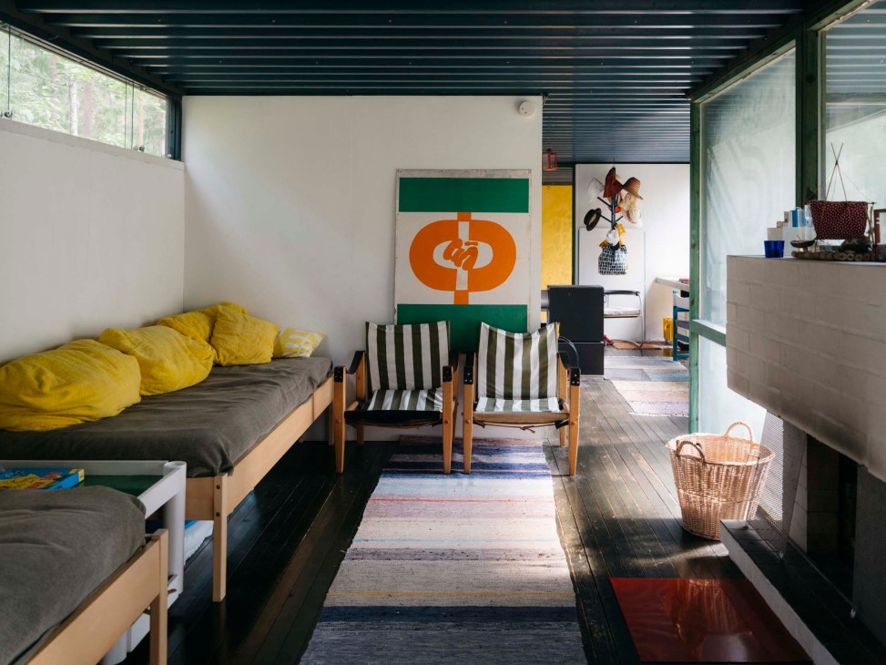 Inside Ilonen cottage