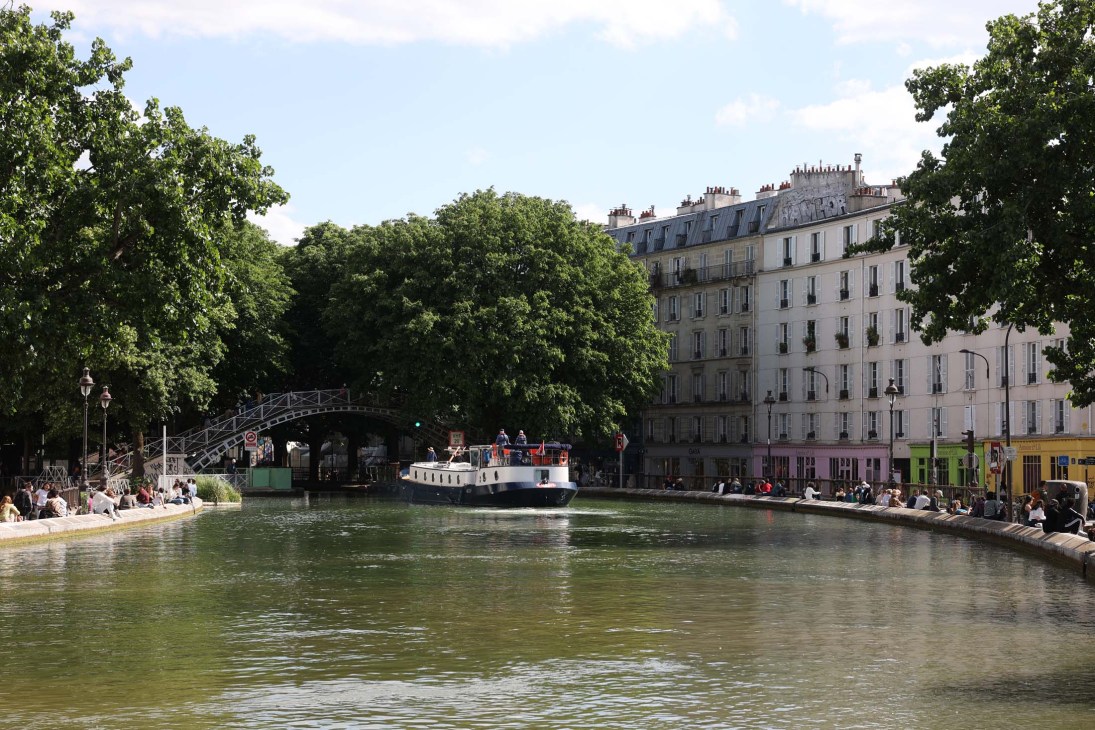 The Seine river in Paris