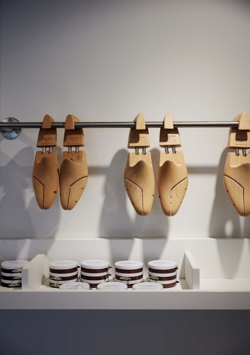 Heschung shoe trees and polish