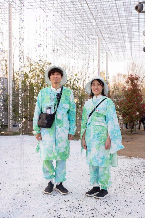 Couple in uniform