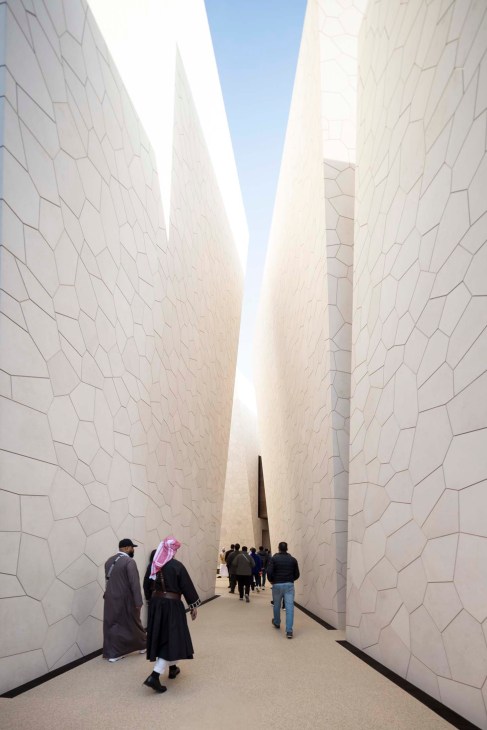 Saudi Arabia’s pavilion by Foster 1 Partners references Arabic architecture