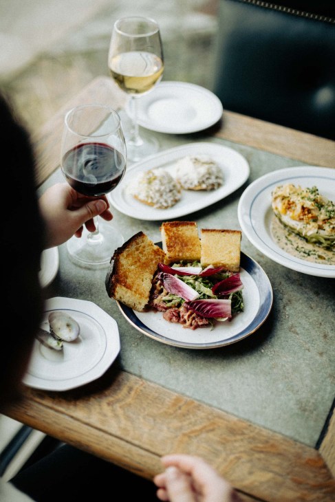 Food and drink at Taberna Bask