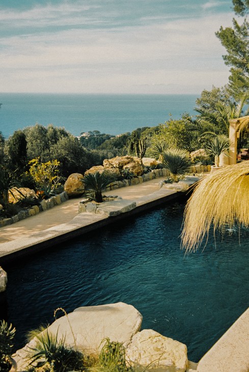 Outside pool