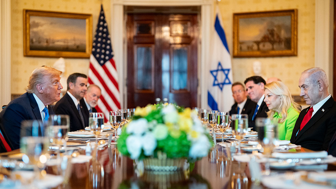 Trump and Netanyahu meet in Washington. Plus: Paris honours the designer of its Métro with a museum
