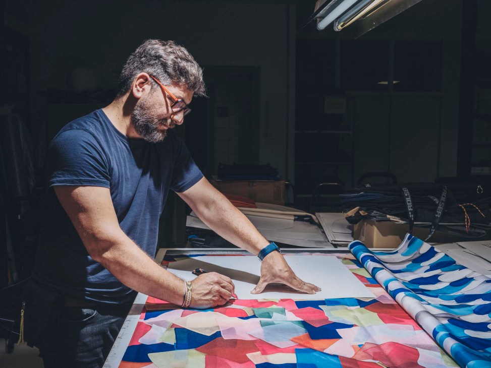 Pattern cutting for Rolser shopping trolleys