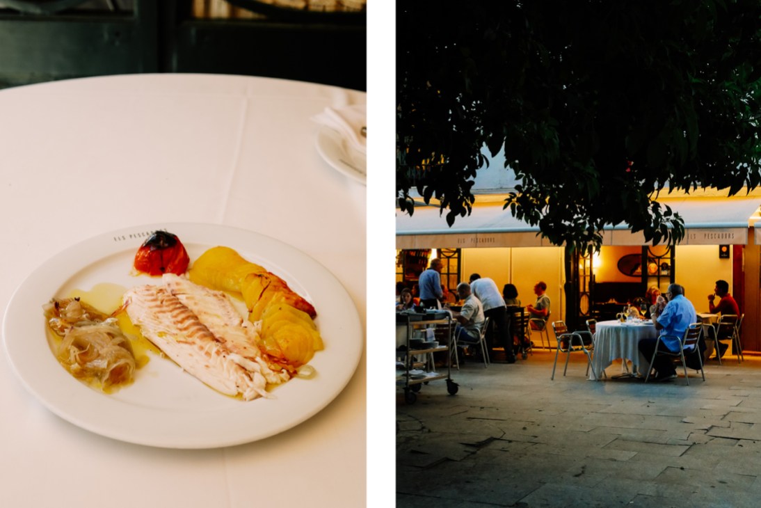Restaurant Els Pescadors, Poblenou Barcelona