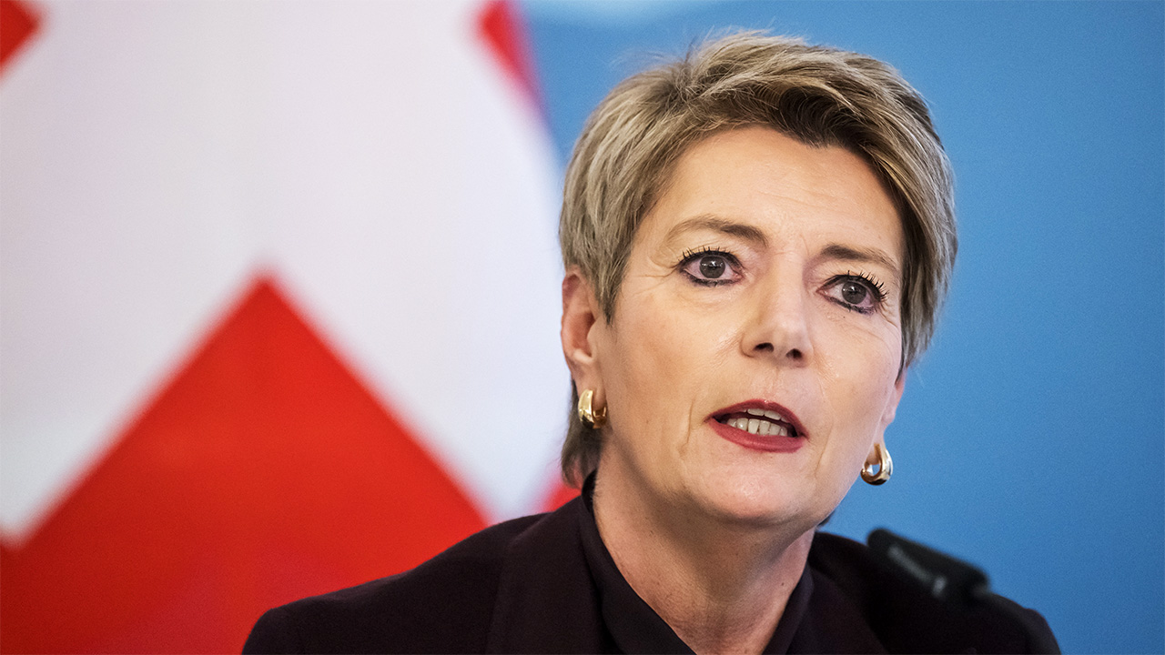 Switzerland’s president, Karin Keller-Sutter, to meet Marc Rubio over shock tariffs 