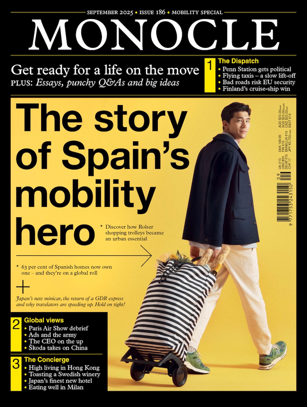 Monocle magazine issue 186 cover