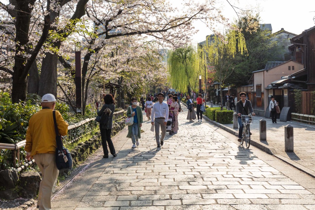 Locals in Kyoto
