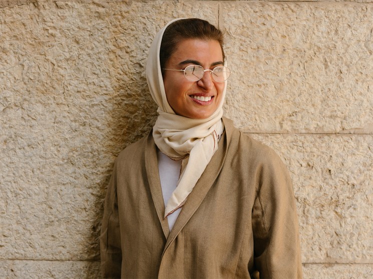 Portrait of Noura bint Mohammed Al Kaabi, Minister of state, UAE