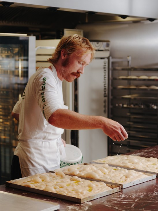 A chef at Corner Shop 18, London