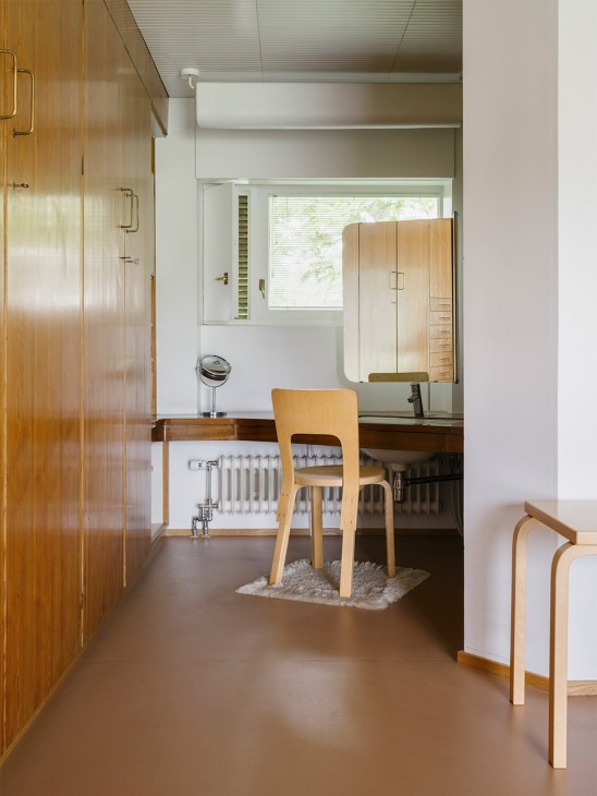 Alvar Aalto pieces in Villa Evri, Helsinki