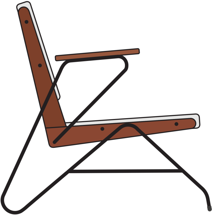 Pé de Ferro armchair by Lina Bo Bardi, c. 1950