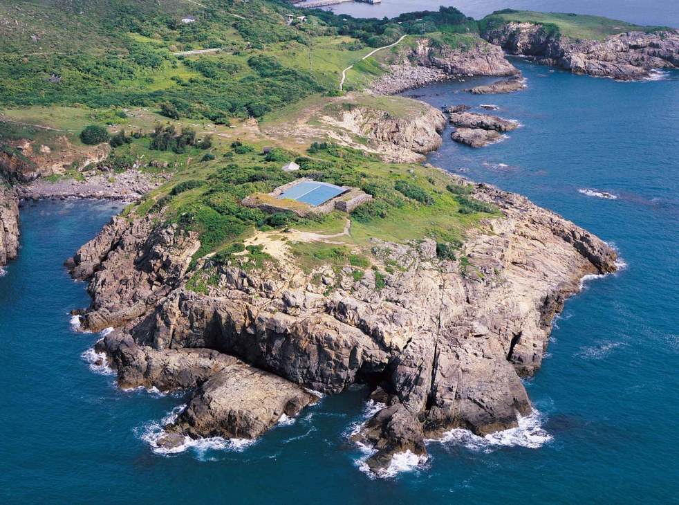 Cliffs at Tung Lung Fort, Hong Kong