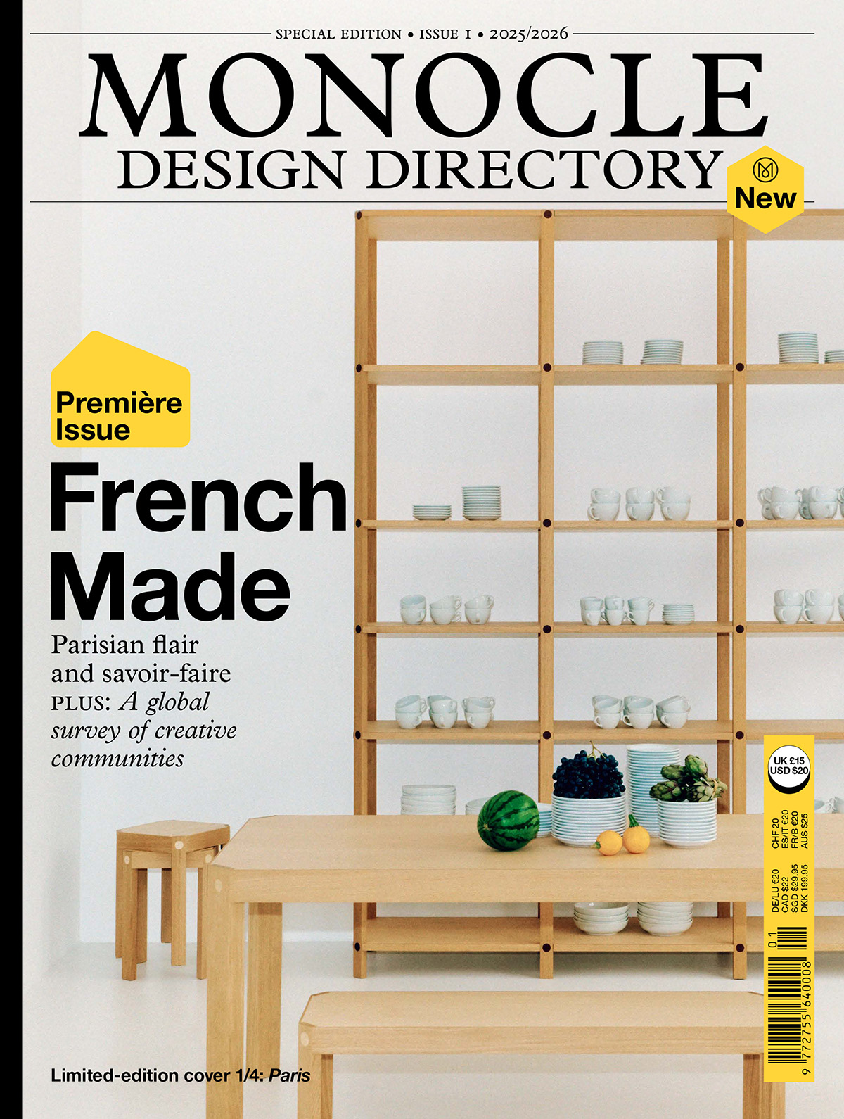 Monocle's Design Directory 2025 - cover