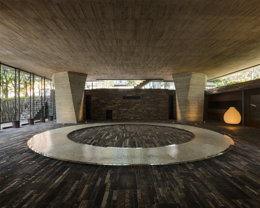 Memorial for victims of the 2011 earthquake at Kioi Seido