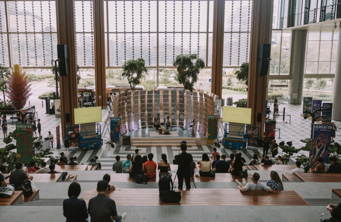REINVENTION Stage at Singapore Science Park