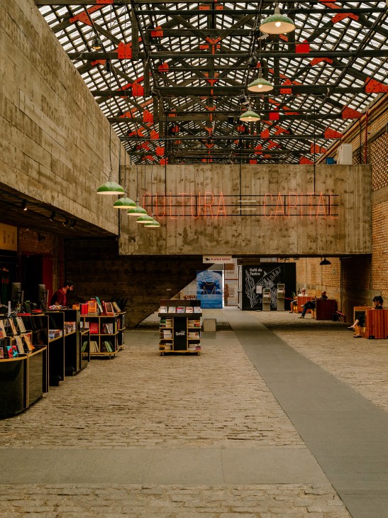 Inside Sesc Pompeia