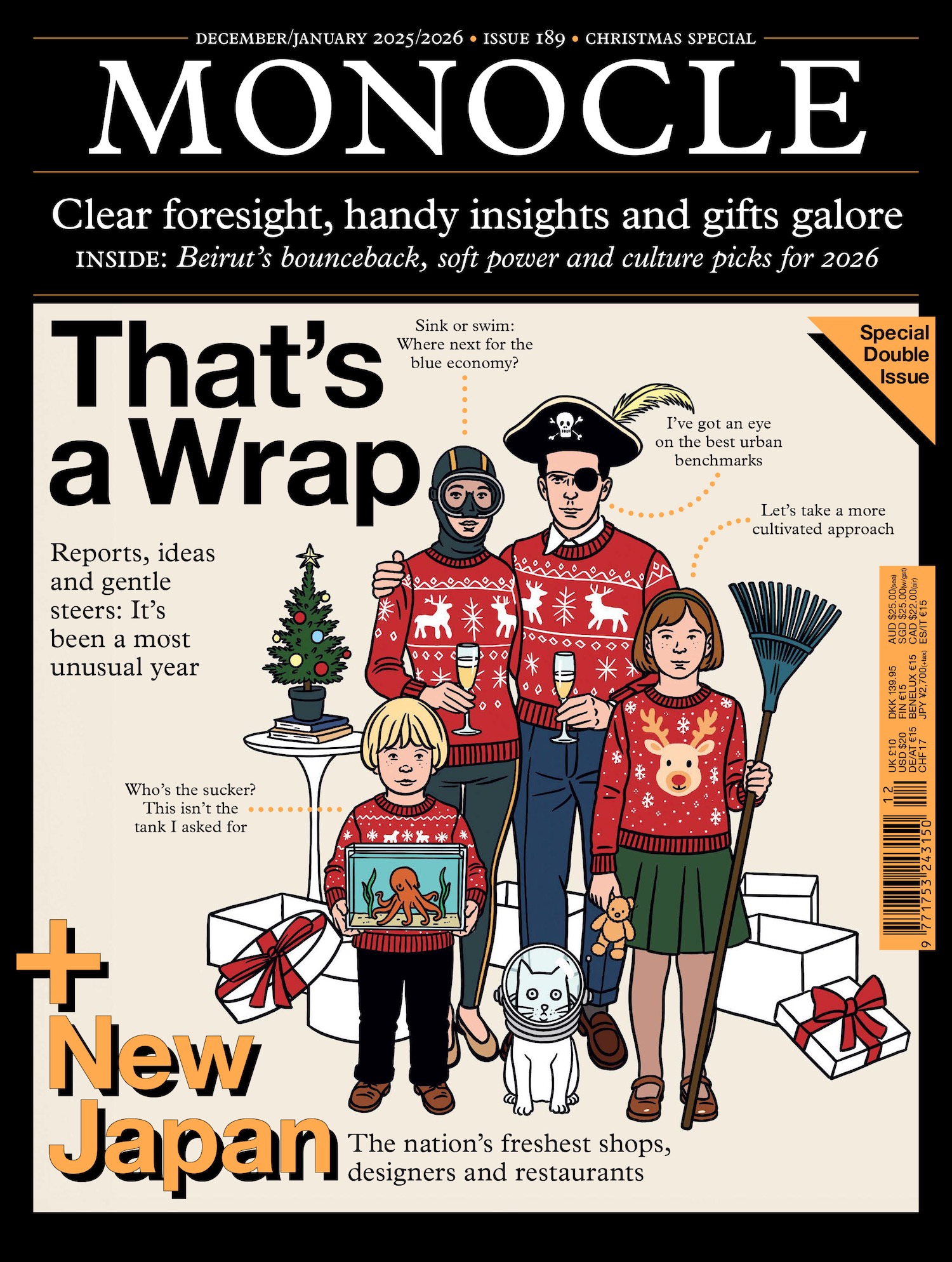 Monocle magazine December 2025 January 2026 issue 189