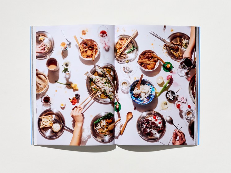 Double-page spread inside Toothsome magazine