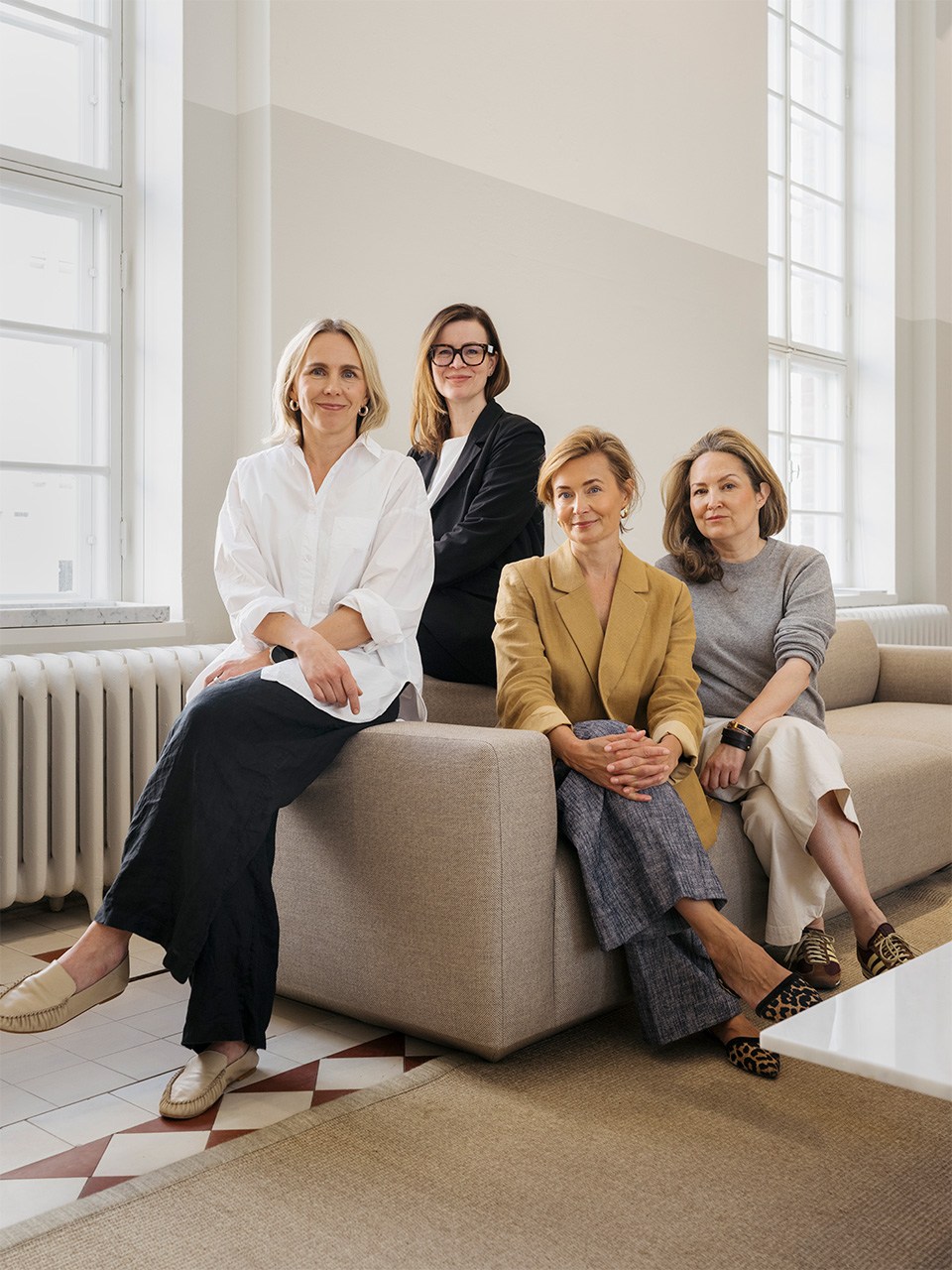 Fyra’s partners
(from left):
Hanna Neuvo,
Tiina Närkki,
Eva-Marie
Eriksson and
Niina Sihto